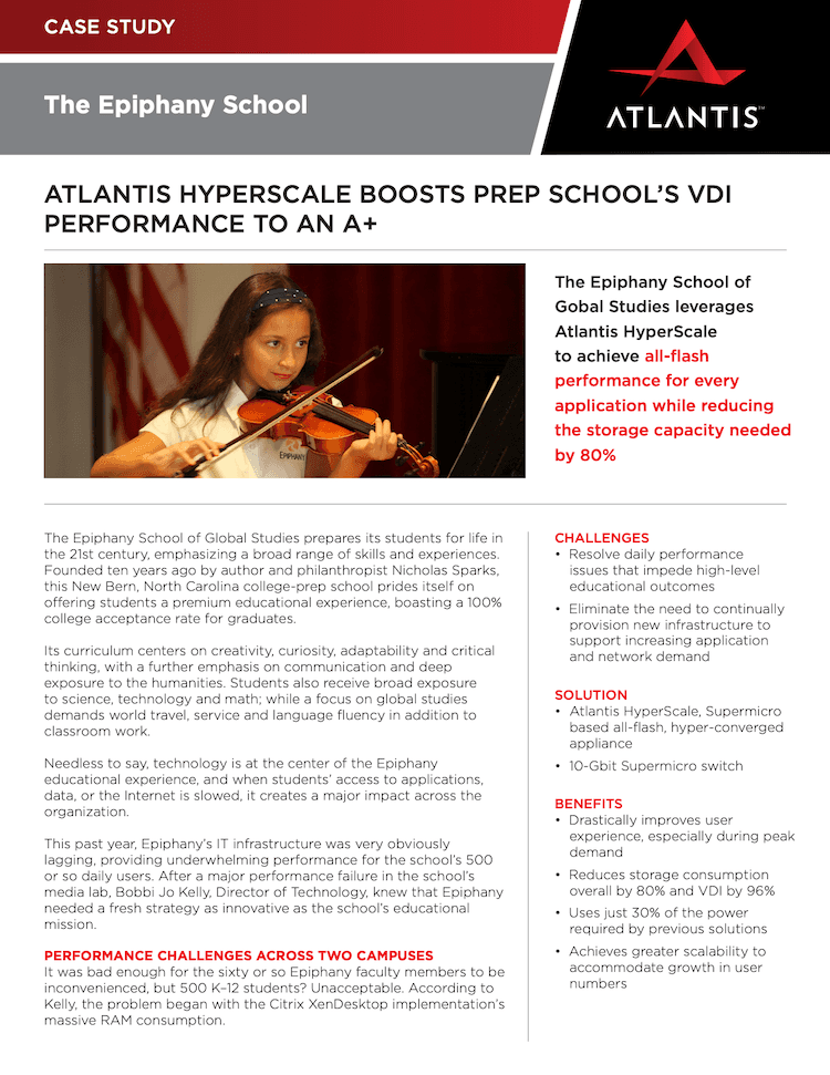 Case Studies-Atlantis Computing