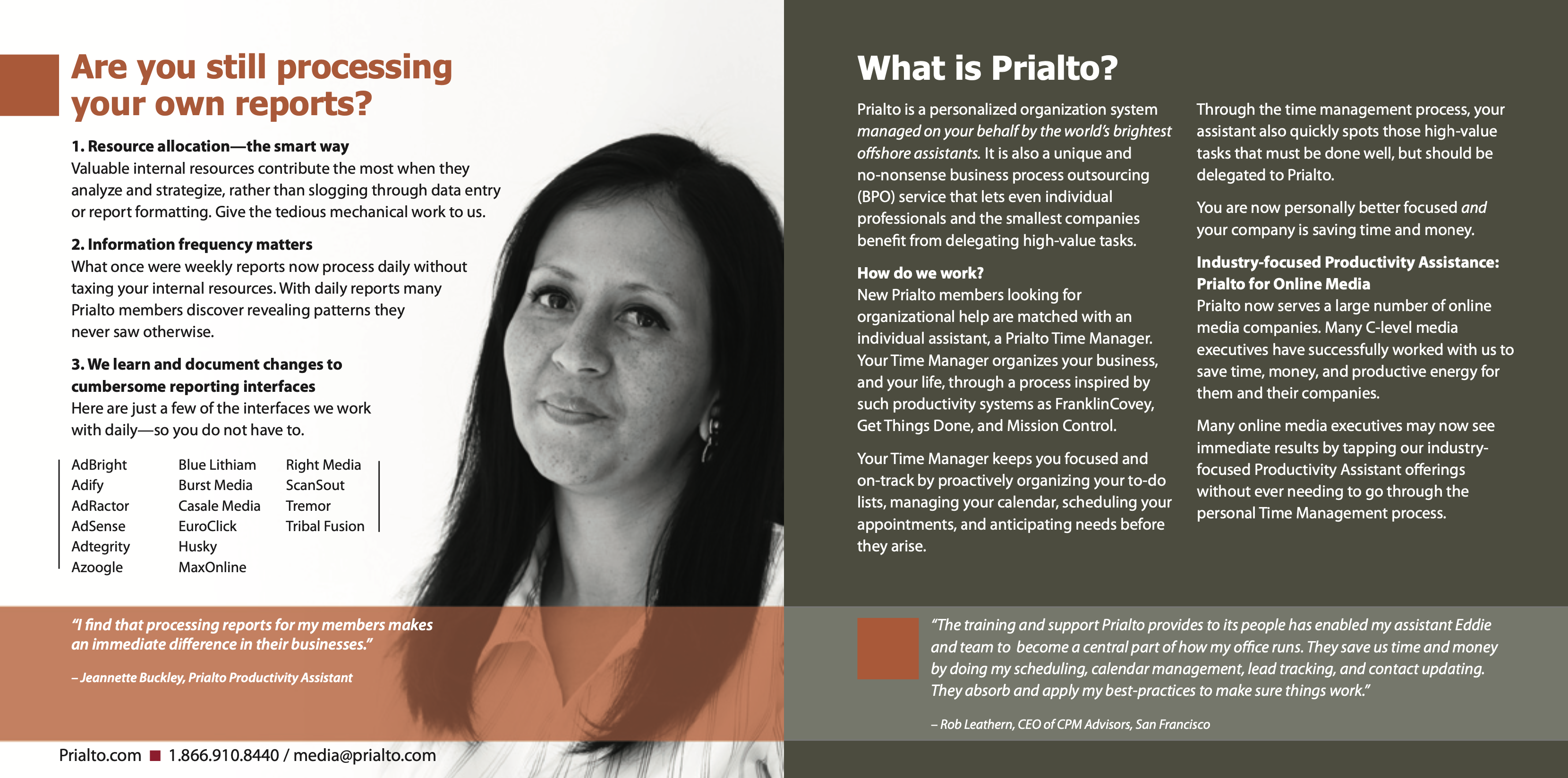 Many types of copy draw the eye a create a messaging richness