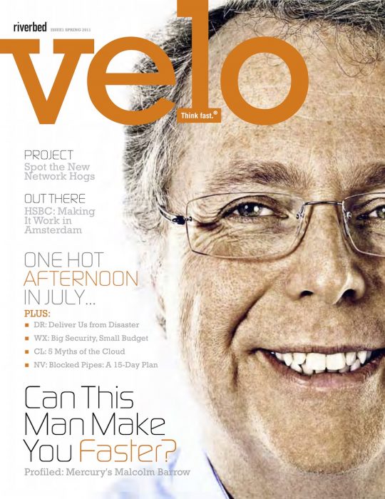 Tasty teaser lines and modern design practically begs to be opened and read. It's a winner all around.